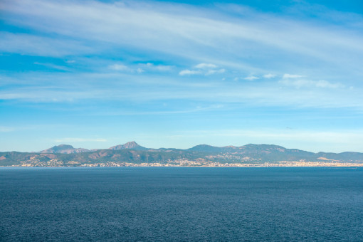 Beautiful sea and mountain views