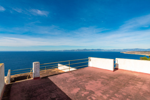 Roof terrace with breathtaking views