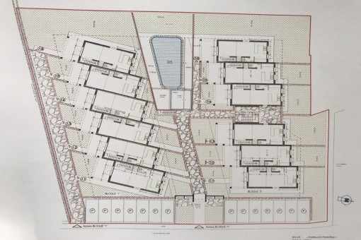 Plan residential complex