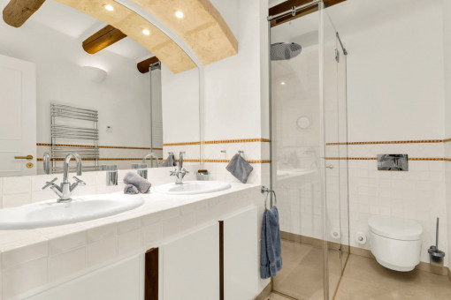 Bathroom with walk-in shower